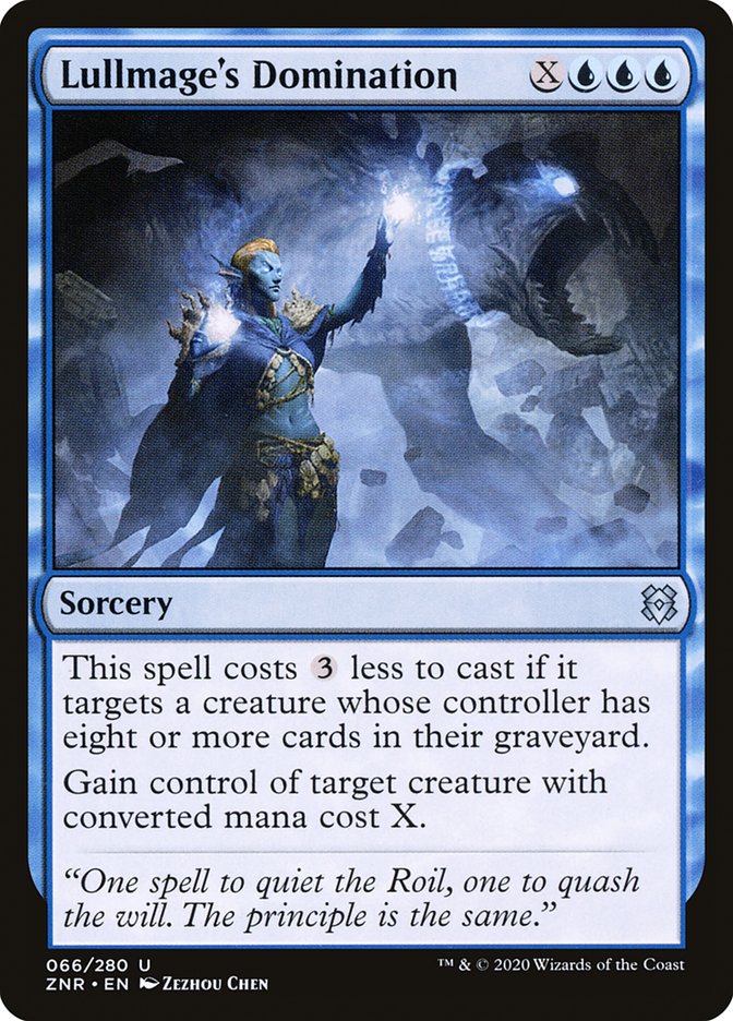 Lullmage's Domination [Zendikar Rising] | Gate City Games LLC
