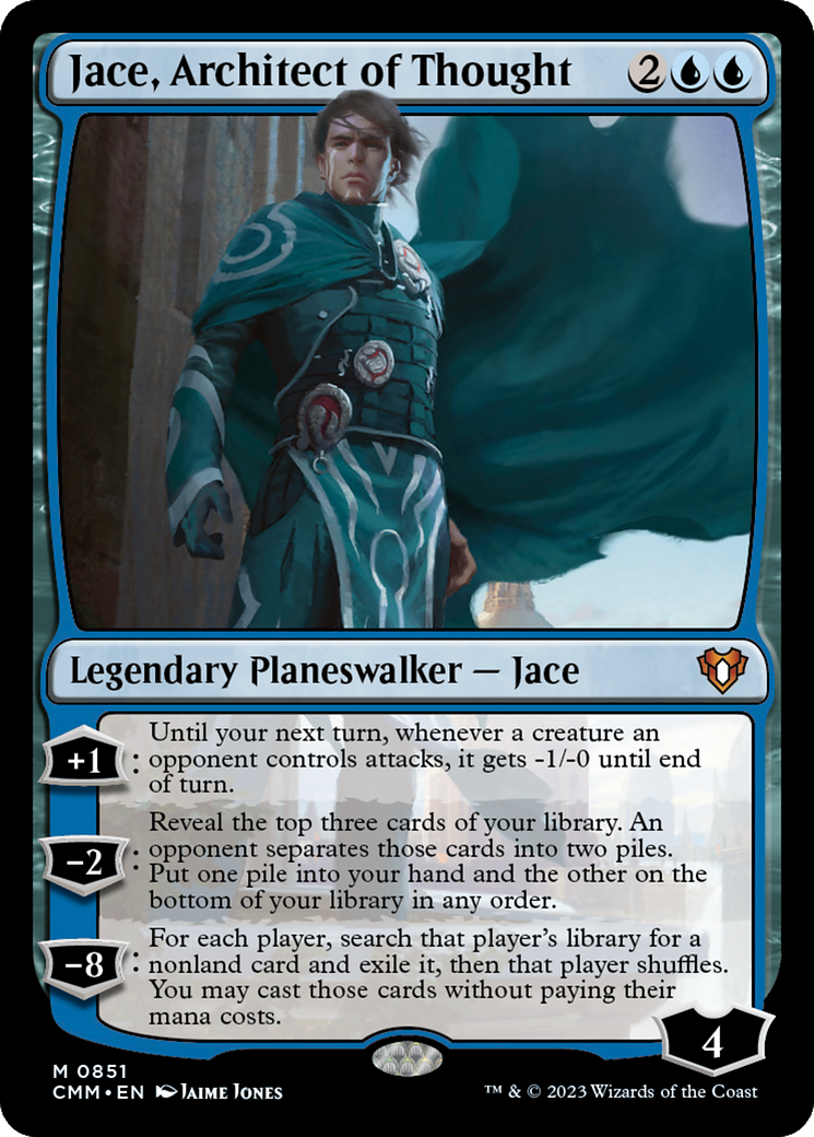 Jace, Architect of Thought [Commander Masters] | Gate City Games LLC