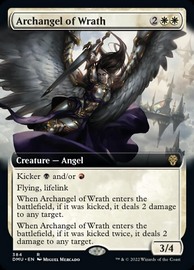 Archangel of Wrath (Extended Art) [Dominaria United] | Gate City Games LLC