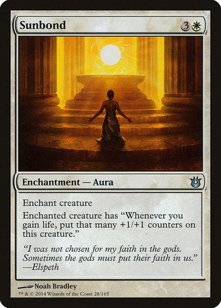 Sunbond [Born of the Gods] | Gate City Games LLC