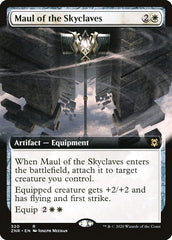 Maul of the Skyclaves (Extended Art) [Zendikar Rising] | Gate City Games LLC