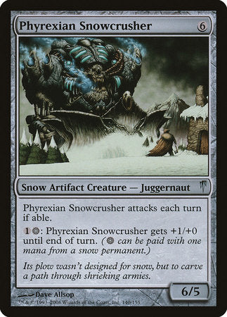 Phyrexian Snowcrusher [Coldsnap] | Gate City Games LLC