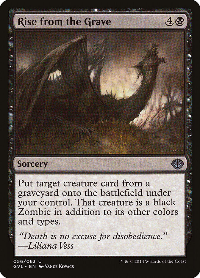 Rise from the Grave (Garruk vs. Liliana) [Duel Decks Anthology] | Gate City Games LLC