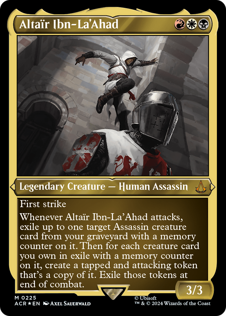 Altair Ibn-La'Ahad (Foil Etched) [Assassin's Creed] | Gate City Games LLC