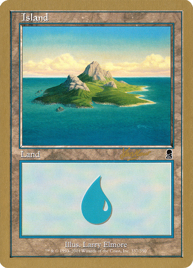 Island (shh337) (Sim Han How) [World Championship Decks 2002] | Gate City Games LLC