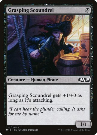 Grasping Scoundrel [Core Set 2019] | Gate City Games LLC