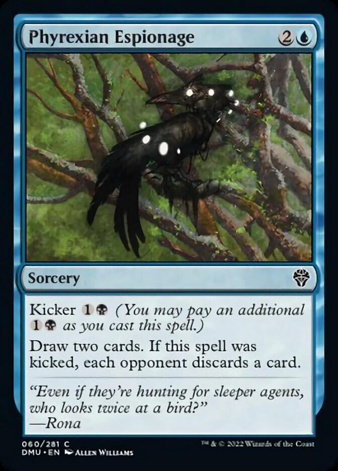 Phyrexian Espionage [Dominaria United] | Gate City Games LLC