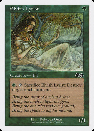 Elvish Lyrist [Battle Royale Box Set] | Gate City Games LLC