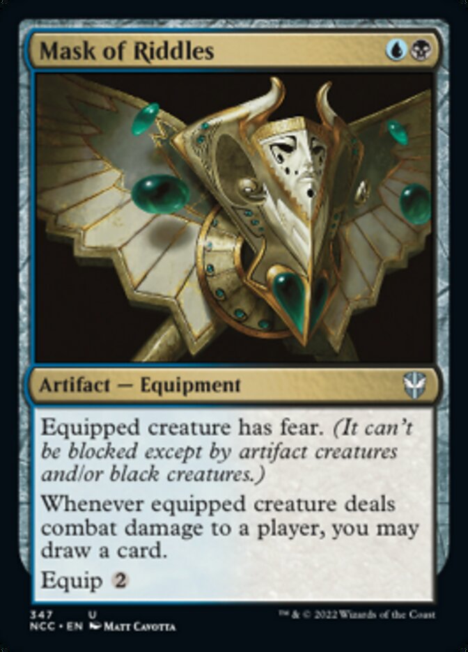 Mask of Riddles [Streets of New Capenna Commander] | Gate City Games LLC