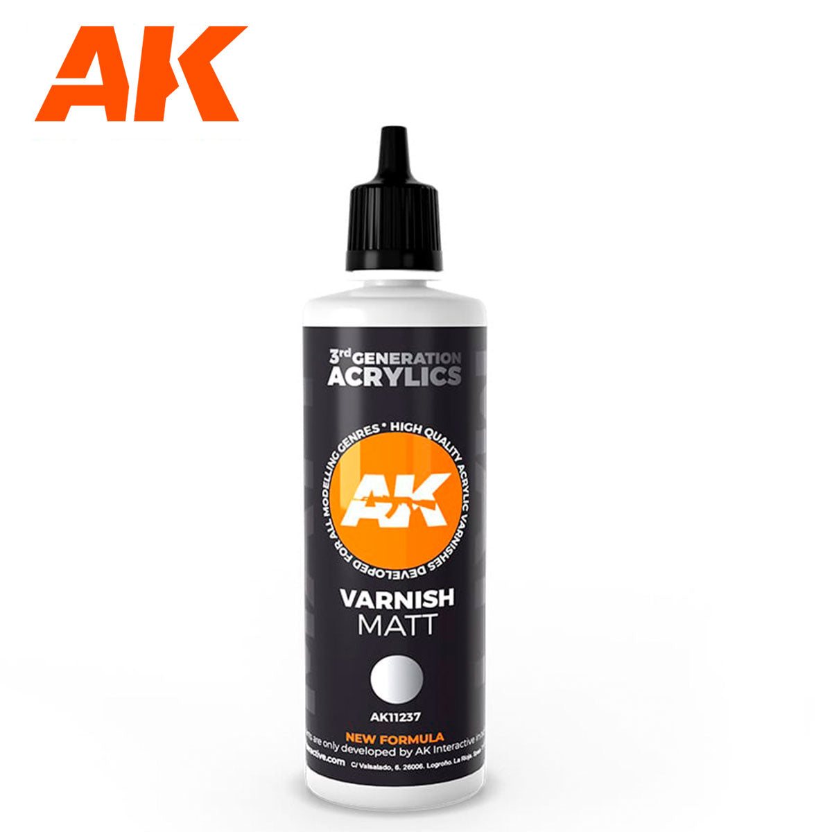 AK Interactive 3G Matt Varnish 100ml | Gate City Games LLC