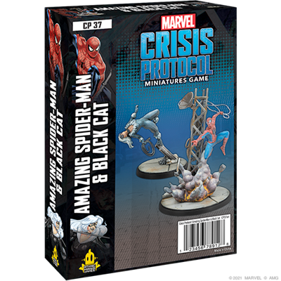 Marvel Crisis Protocol: Amazing Spiderman and Black Cat | Gate City Games LLC