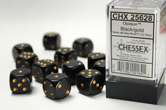 Chessex 12mm Opaque D6 (36ct) | Gate City Games LLC