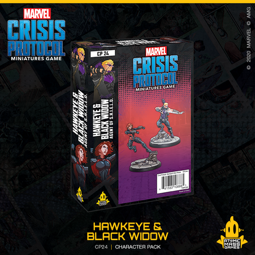 Marvel Crisis Protocol: Black Widow and Hawkeye | Gate City Games LLC