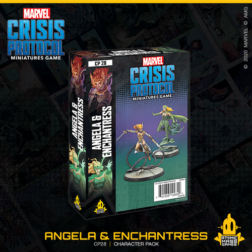 Marvel Crisis Protocol: Angel and Enchantress | Gate City Games LLC