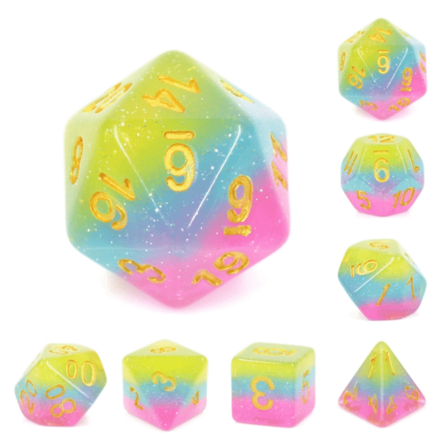 Candyland RPG Dice Set | Gate City Games LLC