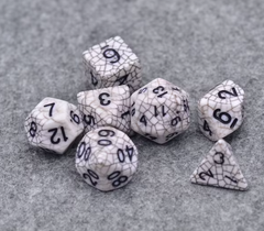 Cracked Polyhedral DIce | Gate City Games LLC