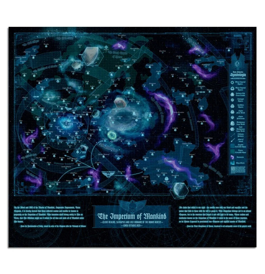Carta Galactica The Imperium of Mankind | Gate City Games LLC