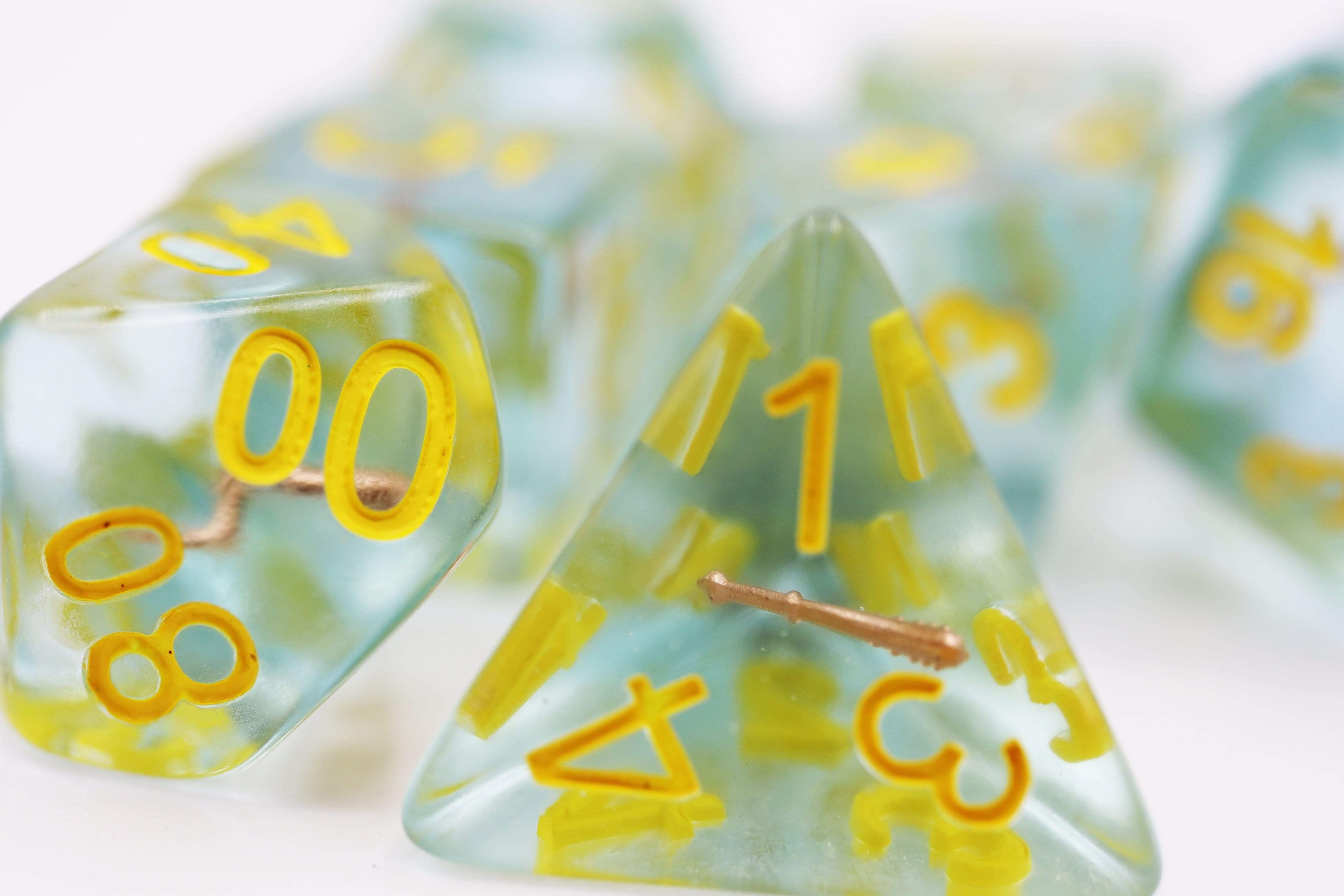 Cleric's Mace RPG Dice Set | Gate City Games LLC