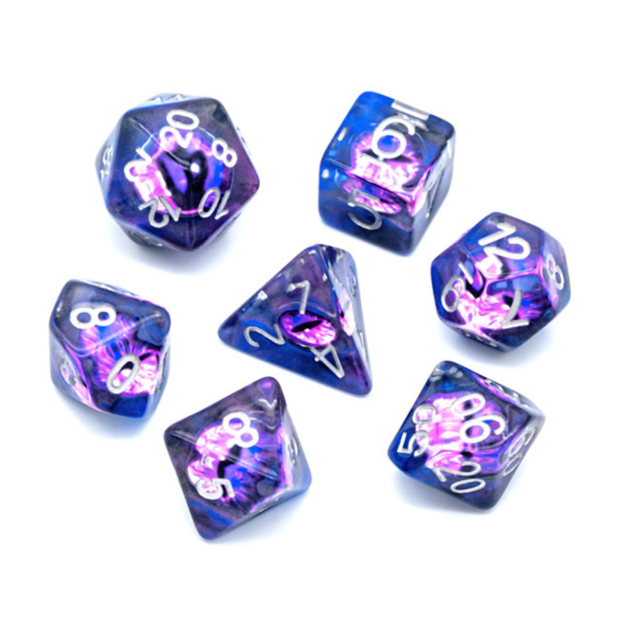 Dark Mage Eye RPG Dice Set | Gate City Games LLC