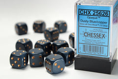 Chessex 12mm Opaque D6 (36ct) | Gate City Games LLC