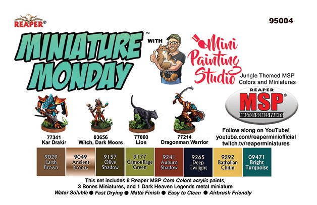 Miniature Monday Jungle Themed | Gate City Games LLC