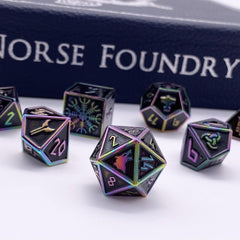 Norse Foundry Metal Dice Set | Gate City Games LLC