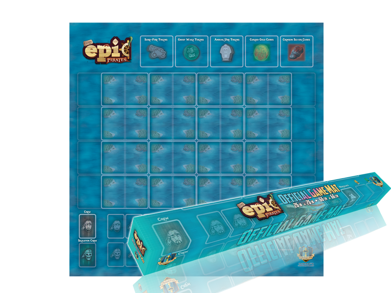 Tiny Epic Pirates Playmat | Gate City Games LLC