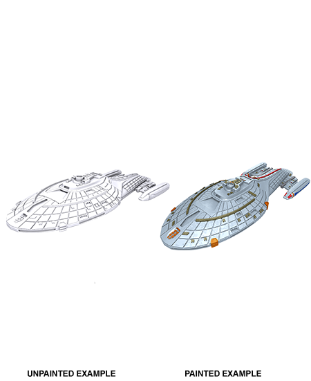 Star Trek Deep Cuts Unpainted Miniatures: Intrepid Class | Gate City Games LLC