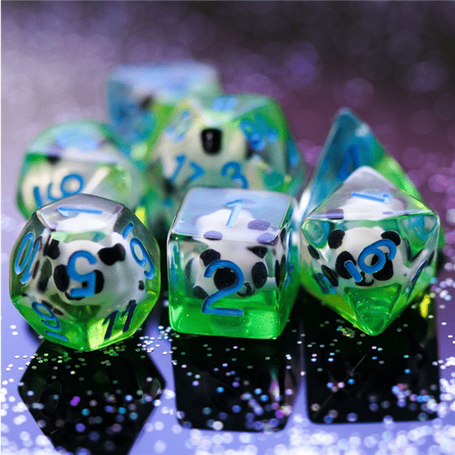 Panda RPG Dice Set | Gate City Games LLC