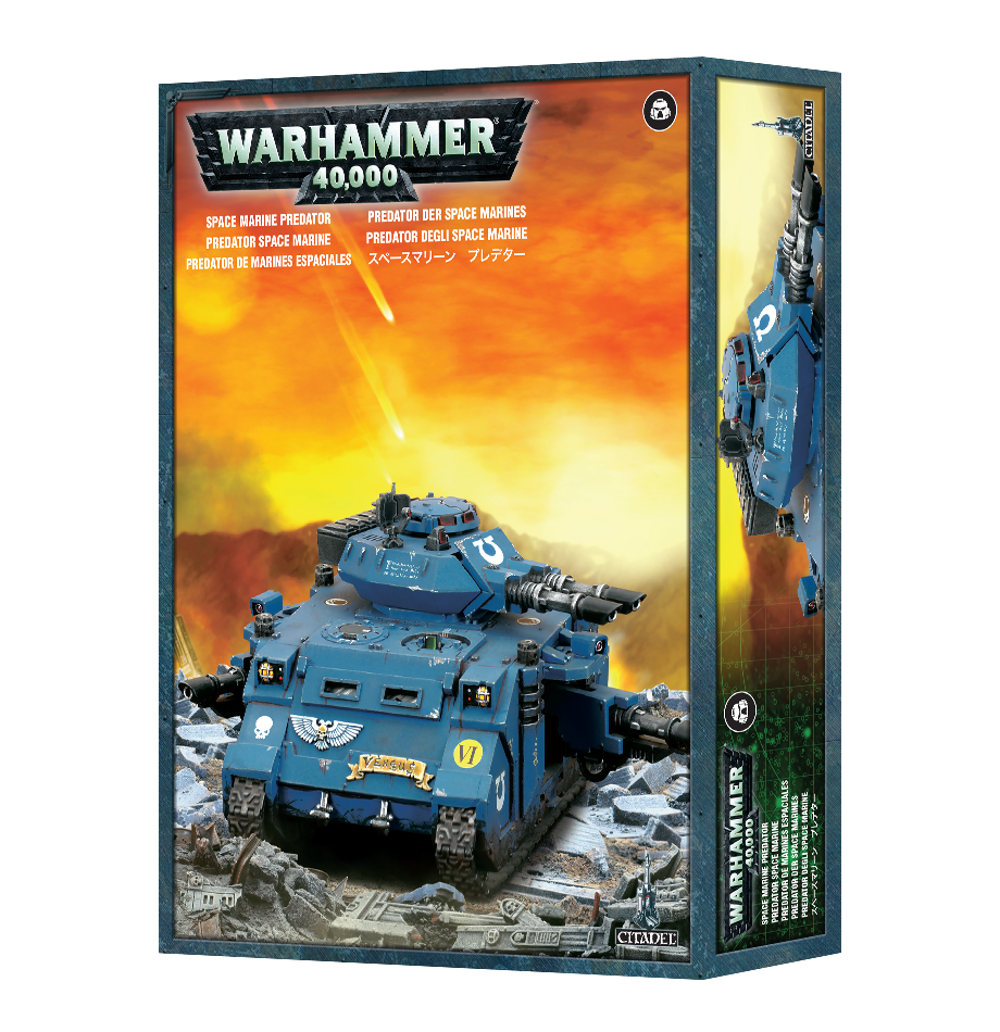 Space Marine Predator | Gate City Games LLC