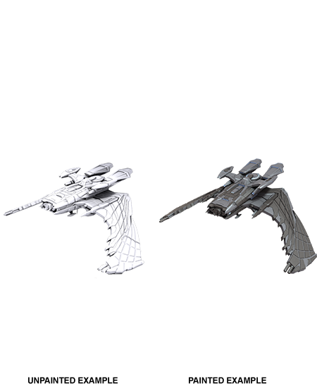 Star Trek: Deep Cuts Unpainted Miniatures: Reman Warbird | Gate City Games LLC