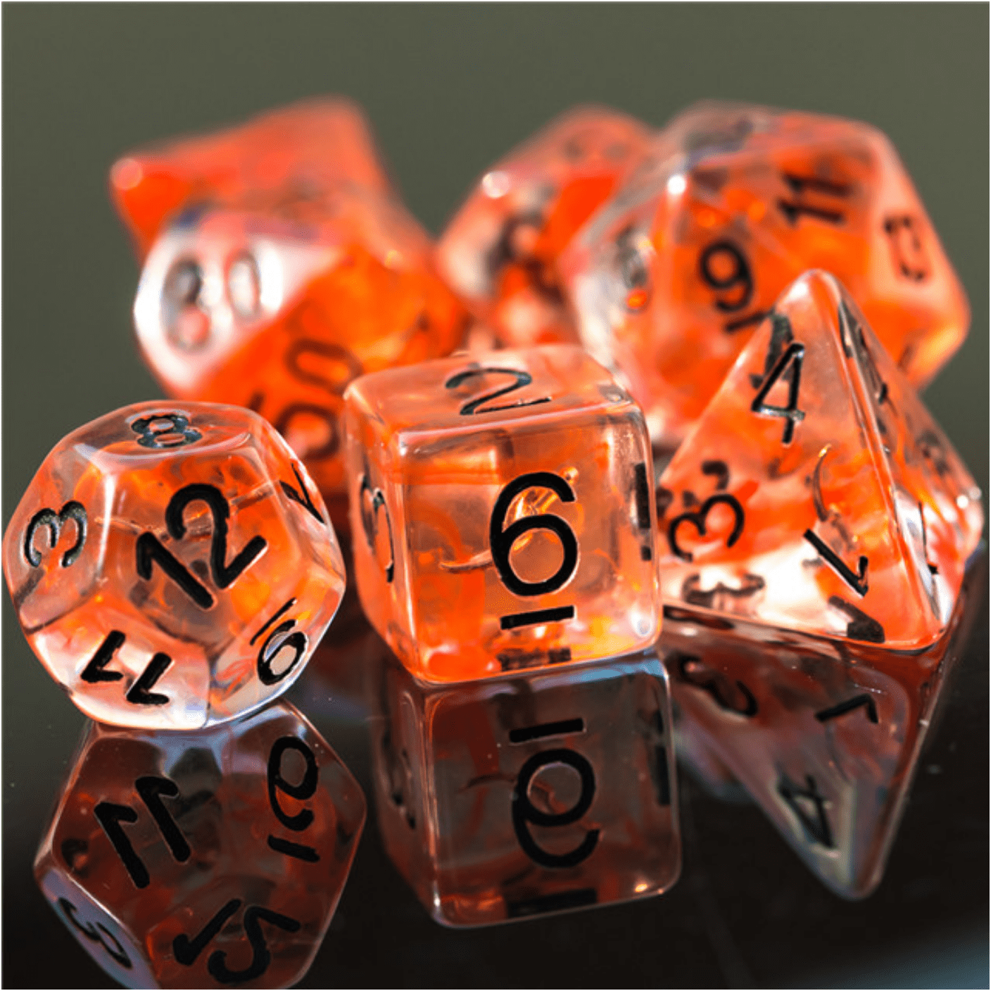 Rogue's Dagger RPG Dice Set | Gate City Games LLC