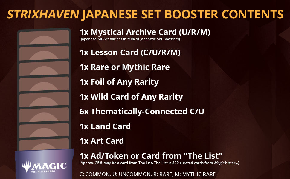 Strixhaven Set Booster Box Japanese | Gate City Games LLC