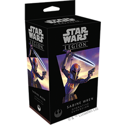 SW Legion: Sabine Wren Operative Expansion | Gate City Games LLC