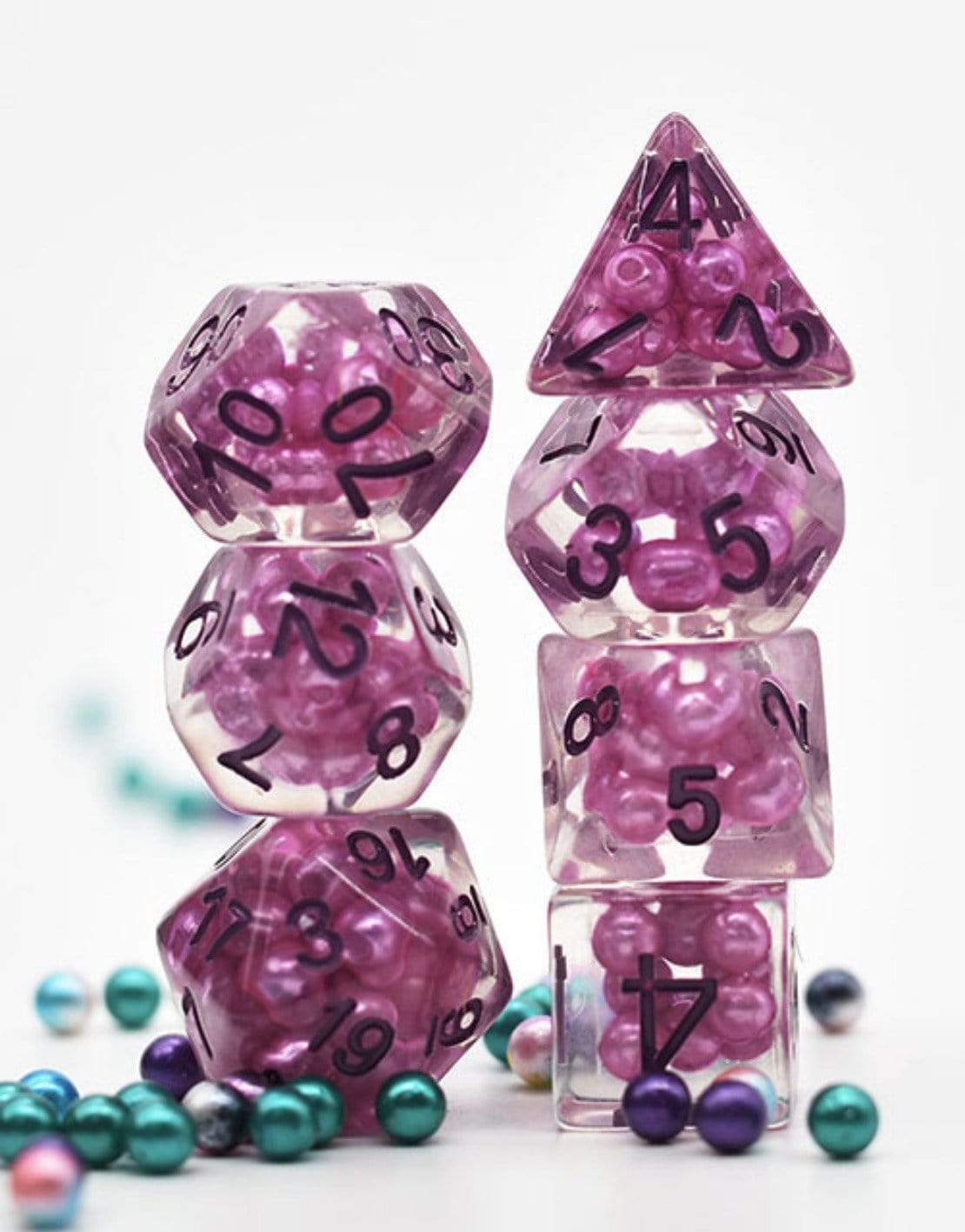 Purple Pearl RPG Dice Set | Gate City Games LLC