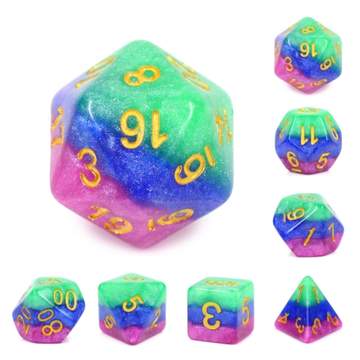 Jester's Gambit RPG Dice Set | Gate City Games LLC