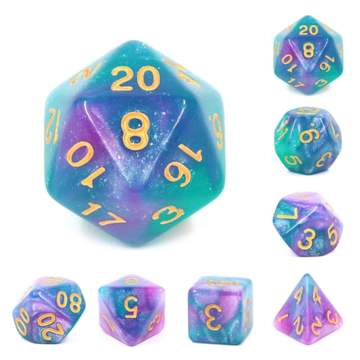 Byzantium RPG Dice Set | Gate City Games LLC