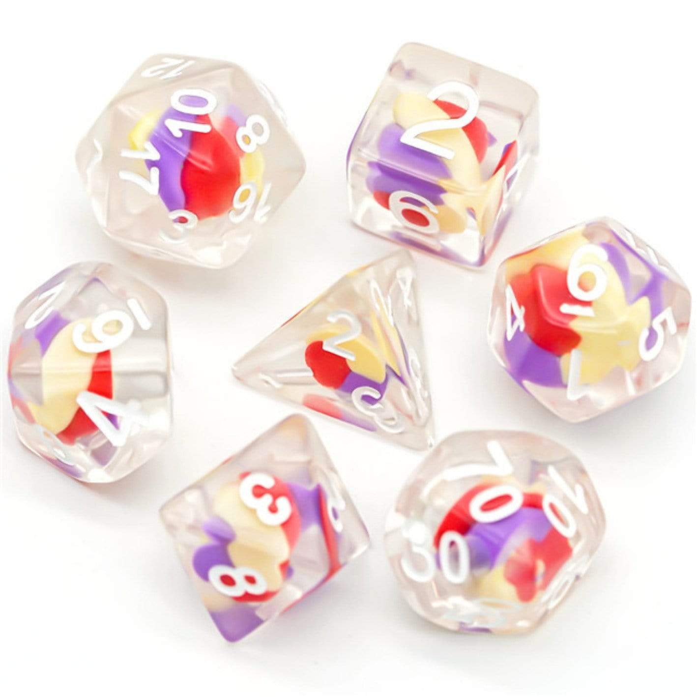 Saffron RPG Dice Set | Gate City Games LLC