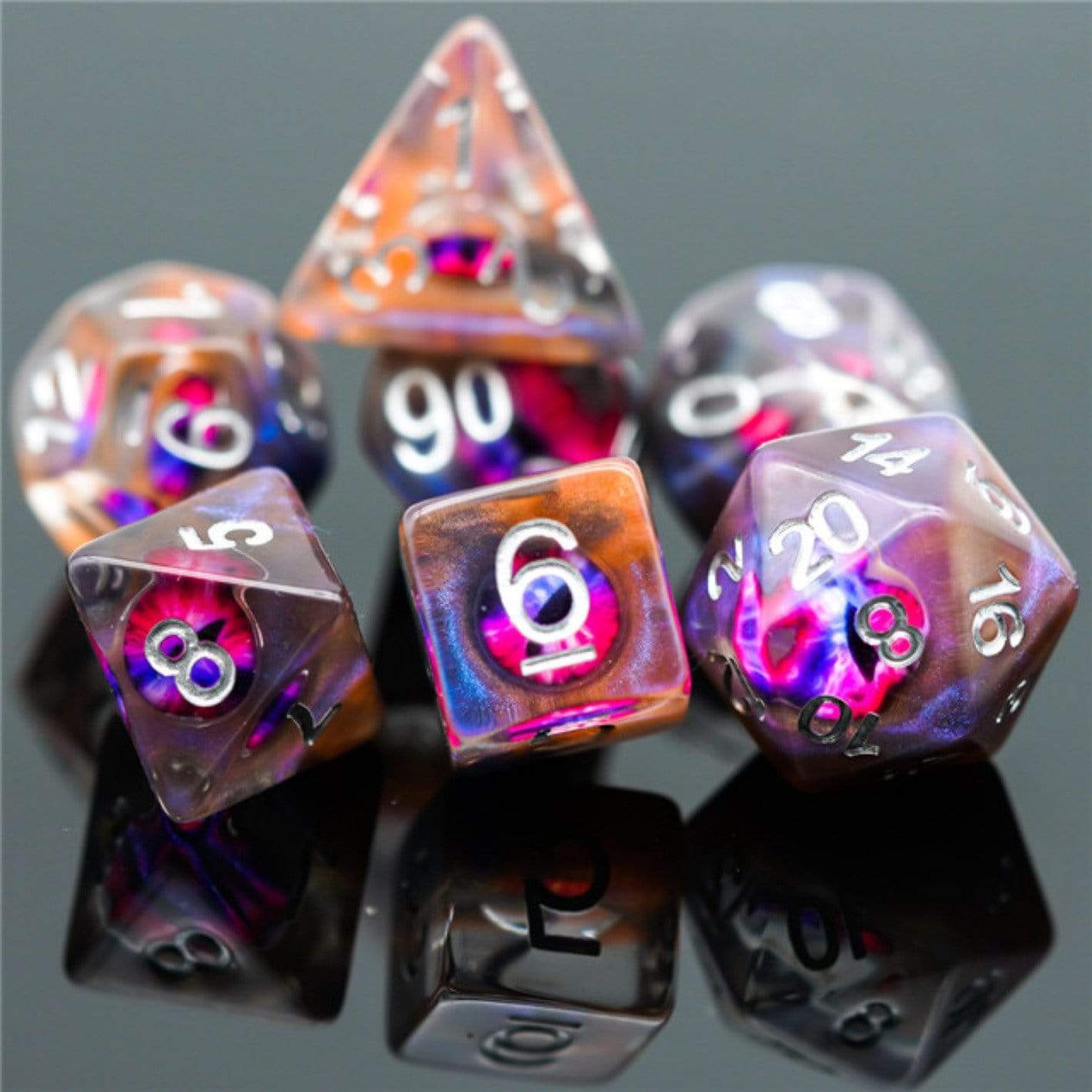 Demon Eye RPG Dice Set | Gate City Games LLC
