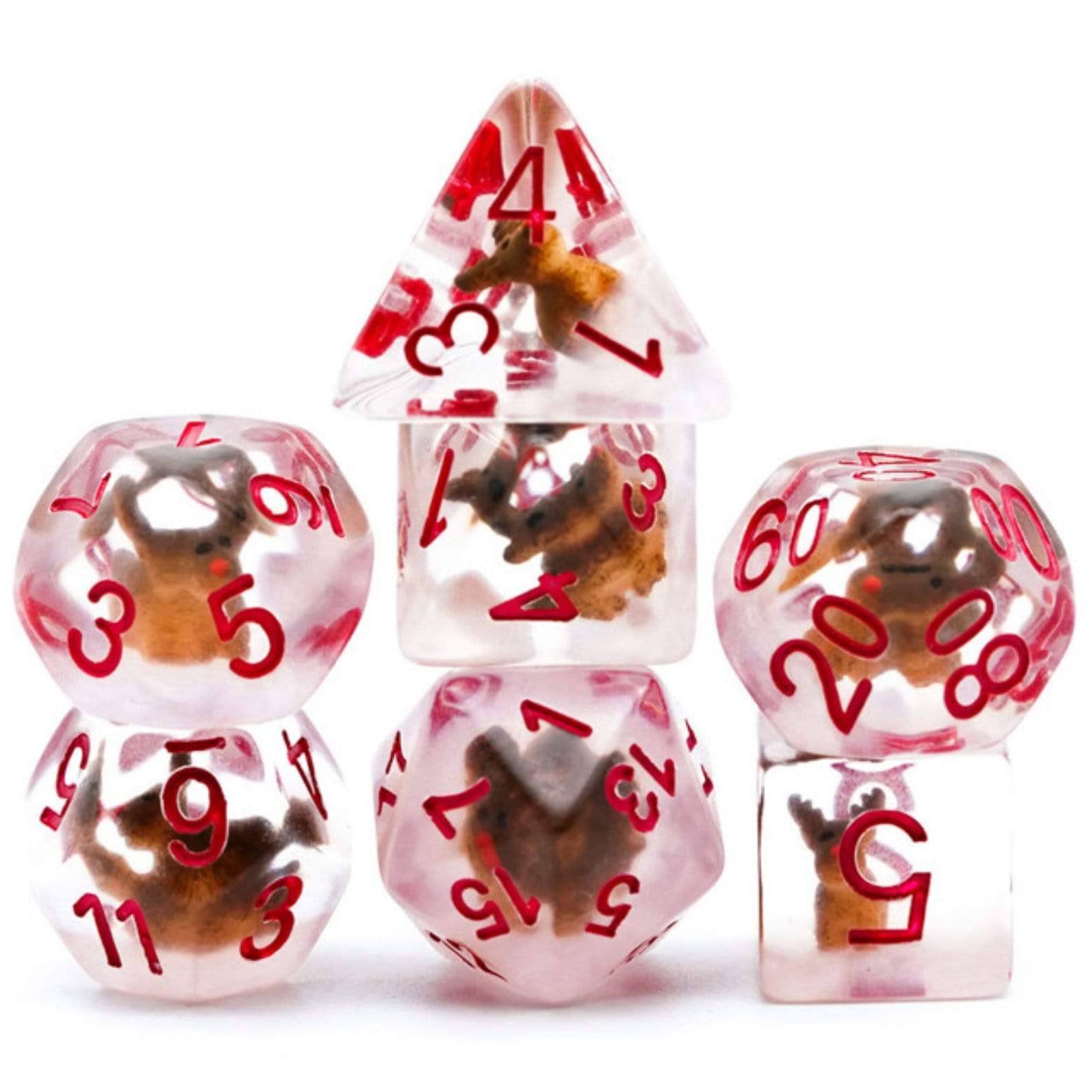 Reindeer RPG Dice Set | Gate City Games LLC