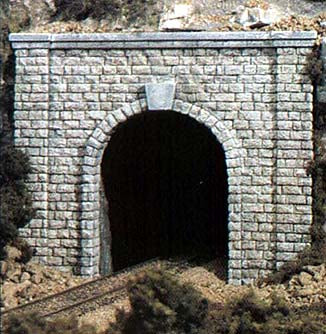 Woodland Scenics Tunnel Portal Single Track | Gate City Games LLC