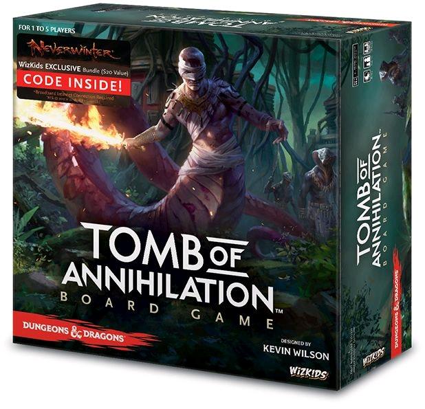 Dungeons & Dragons - Tomb of Annihilation Board Game Standard Edition | Gate City Games LLC