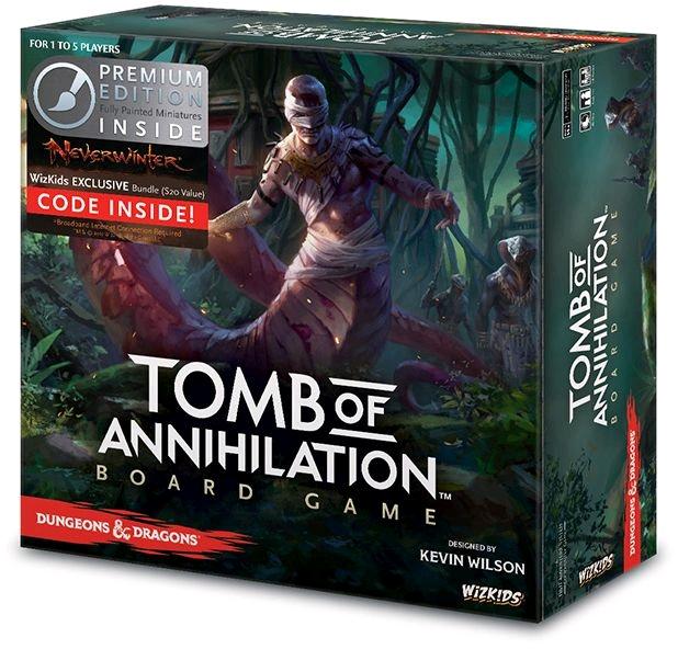 Dungeons & Dragons - Tomb of Annihilation Board Game Premium Edition | Gate City Games LLC