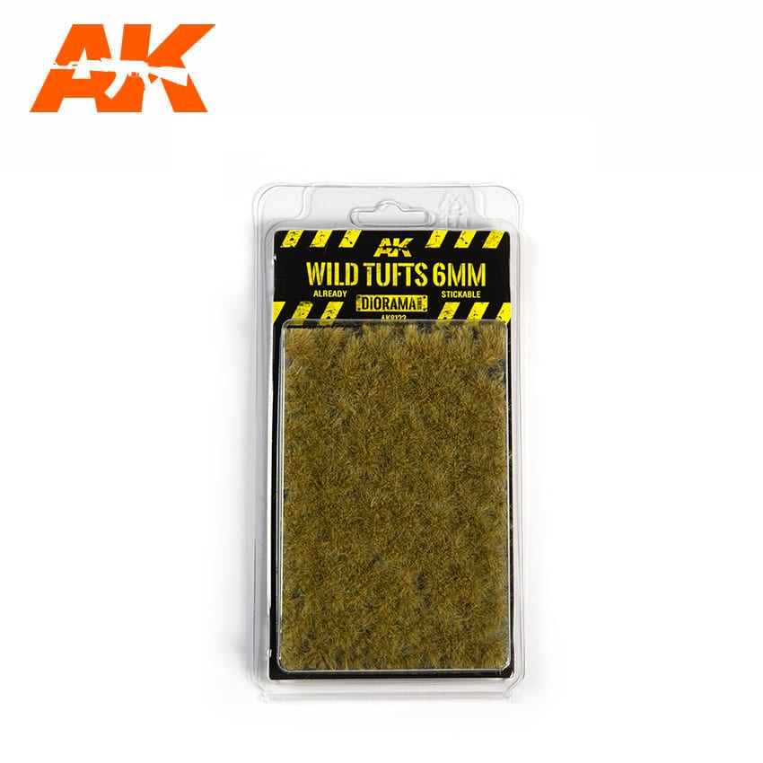 AK Interactive Wild Tufts 6mm | Gate City Games LLC
