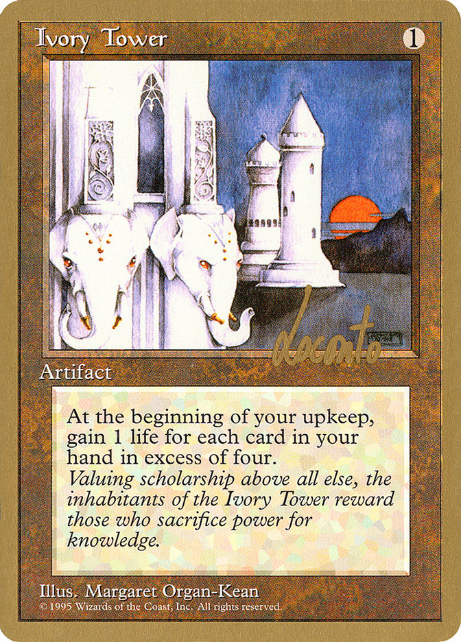 Ivory Tower (Michael Loconto) [Pro Tour Collector Set] | Gate City Games LLC