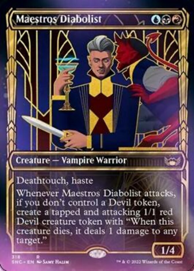 Maestros Diabolist (Showcase Golden Age) [Streets of New Capenna] | Gate City Games LLC