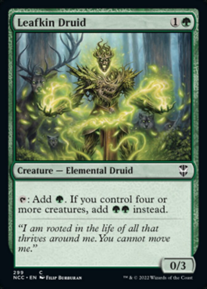 Leafkin Druid [Streets of New Capenna Commander] | Gate City Games LLC