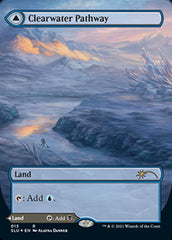 Clearwater Pathway // Murkwater Pathway (Borderless) [Secret Lair: Ultimate Edition 2] | Gate City Games LLC