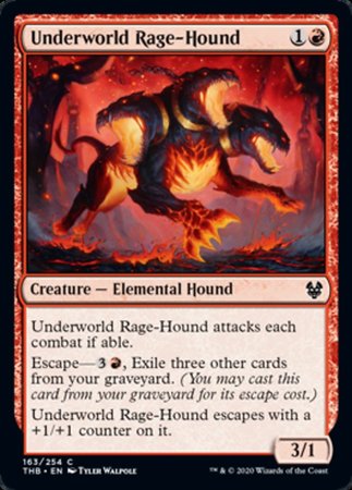 Underworld Rage-Hound [Theros Beyond Death] | Gate City Games LLC