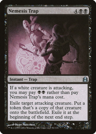 Nemesis Trap [Commander 2011] | Gate City Games LLC